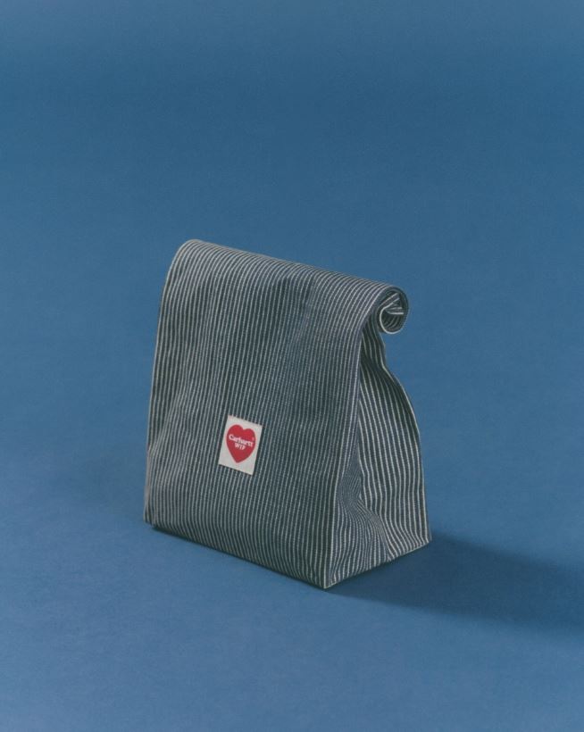 Carhartt WIP Terrell Lunch Bag (dark navy/wax) - Blue Mountain Store