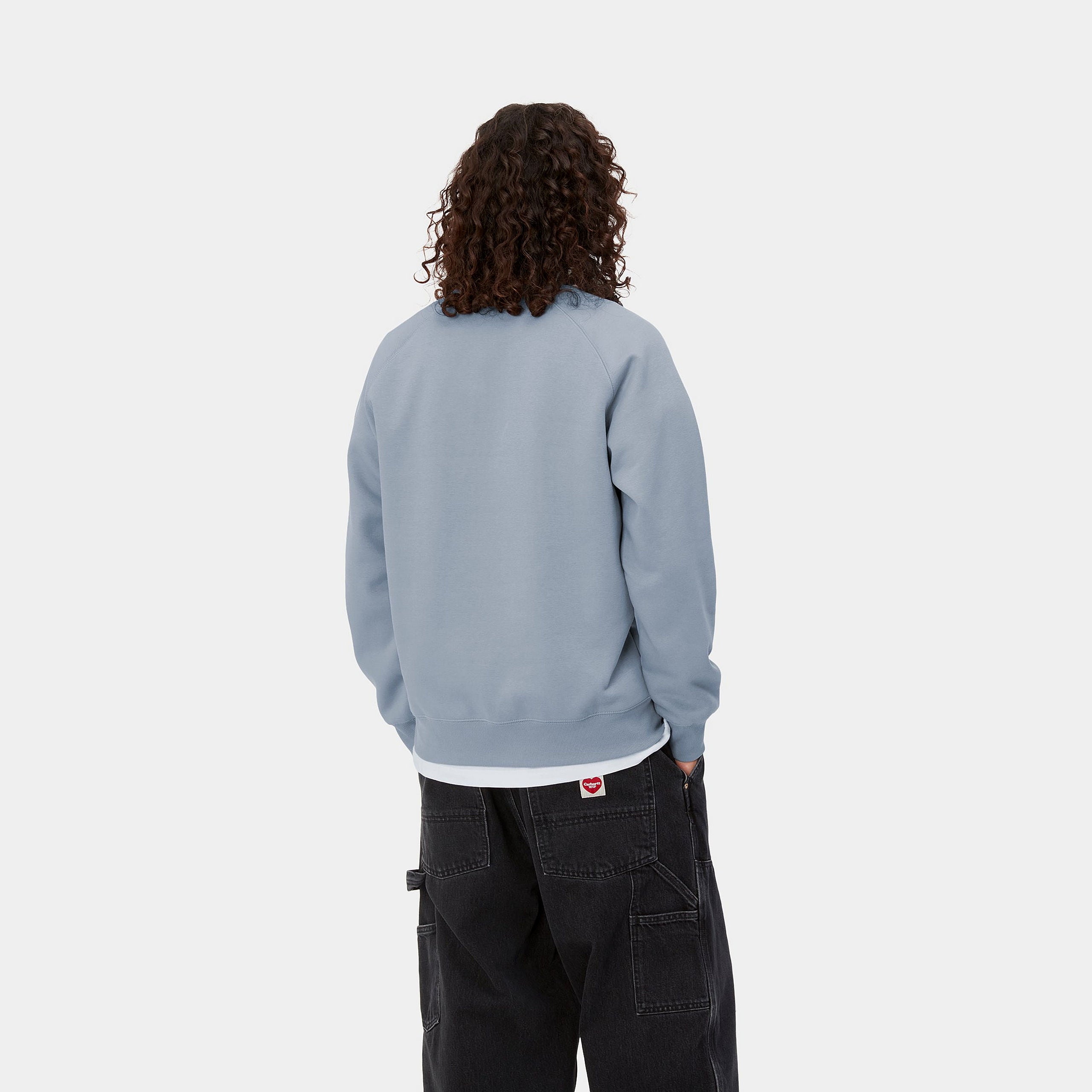 Carhartt WIP Chase Sweat (mirror/gold) - Blue Mountain Store