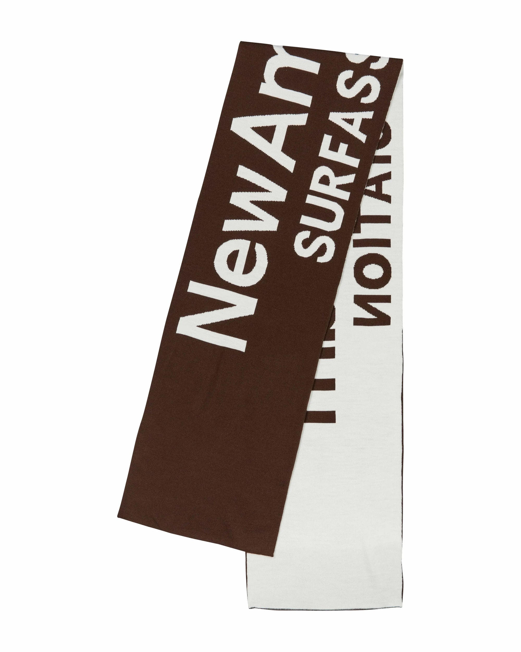 New Amsterdam Name Scarf (egret) - Blue Mountain Store
