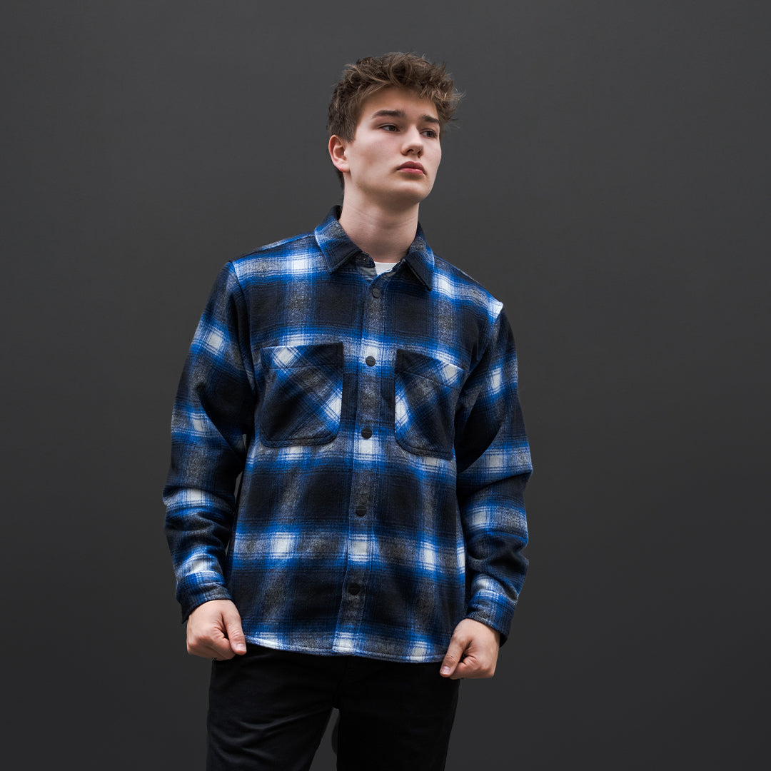 Carhartt WIP Moreau Shirt Jac (moreau check liberty) - Blue Mountain Store