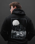 Penfield Mountain Back Graphic Hooded Sweat (black) - Blue Mountain Store