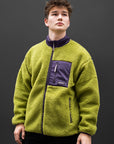 Gramicci Sherpa Jacket (dusted lime) - Blue Mountain Store