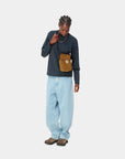 Carhartt WIP Flint Shoulder Pouch Tasche (deep hamilton brown) - Blue Mountain Store