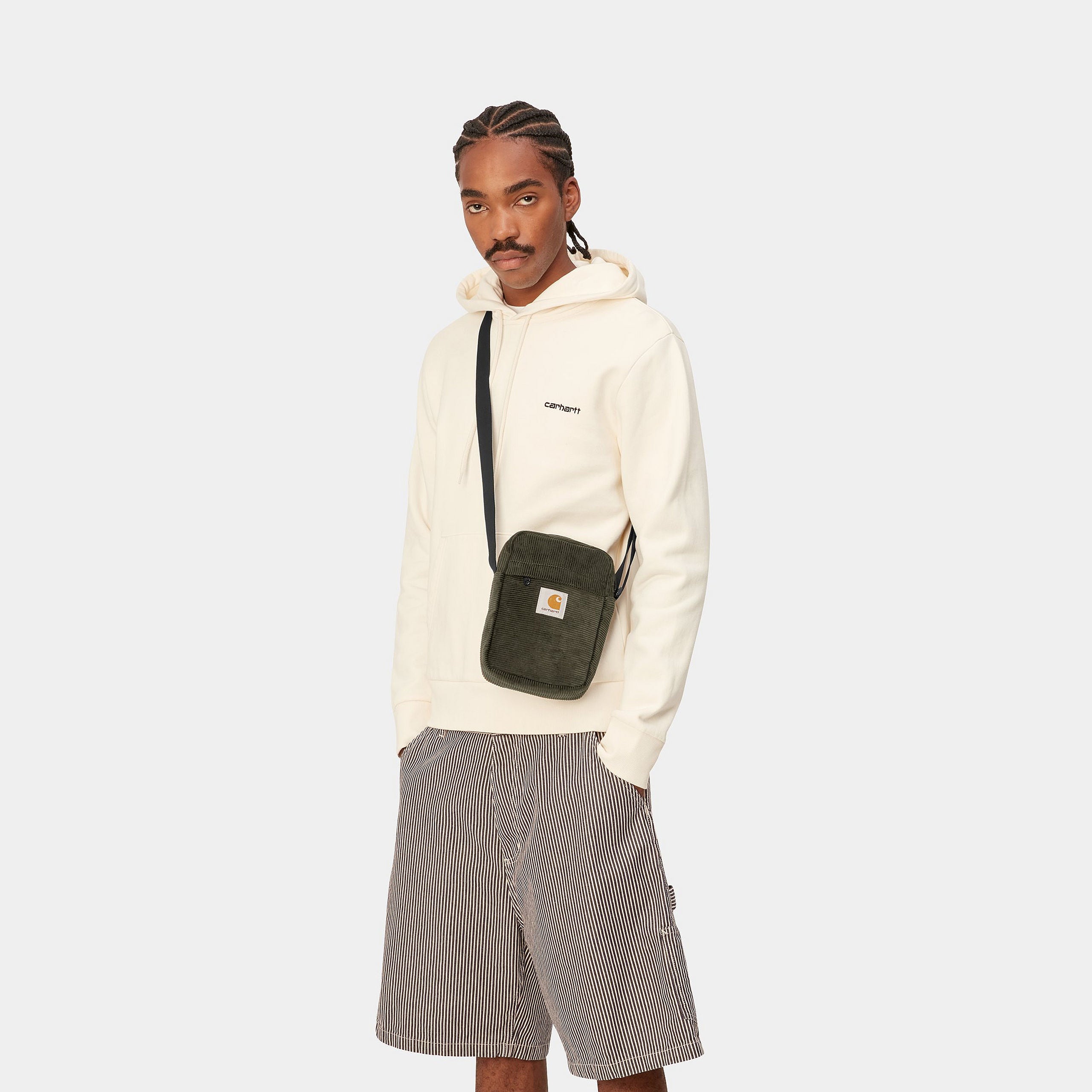 Carhartt WIP Flint Shoulder Pouch Tasche (plant) - Blue Mountain Store