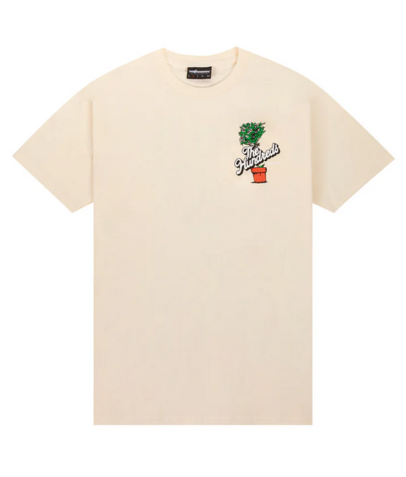 The Hundreds Rooted Slant T-Shirt (cream) - Blue Mountain Store