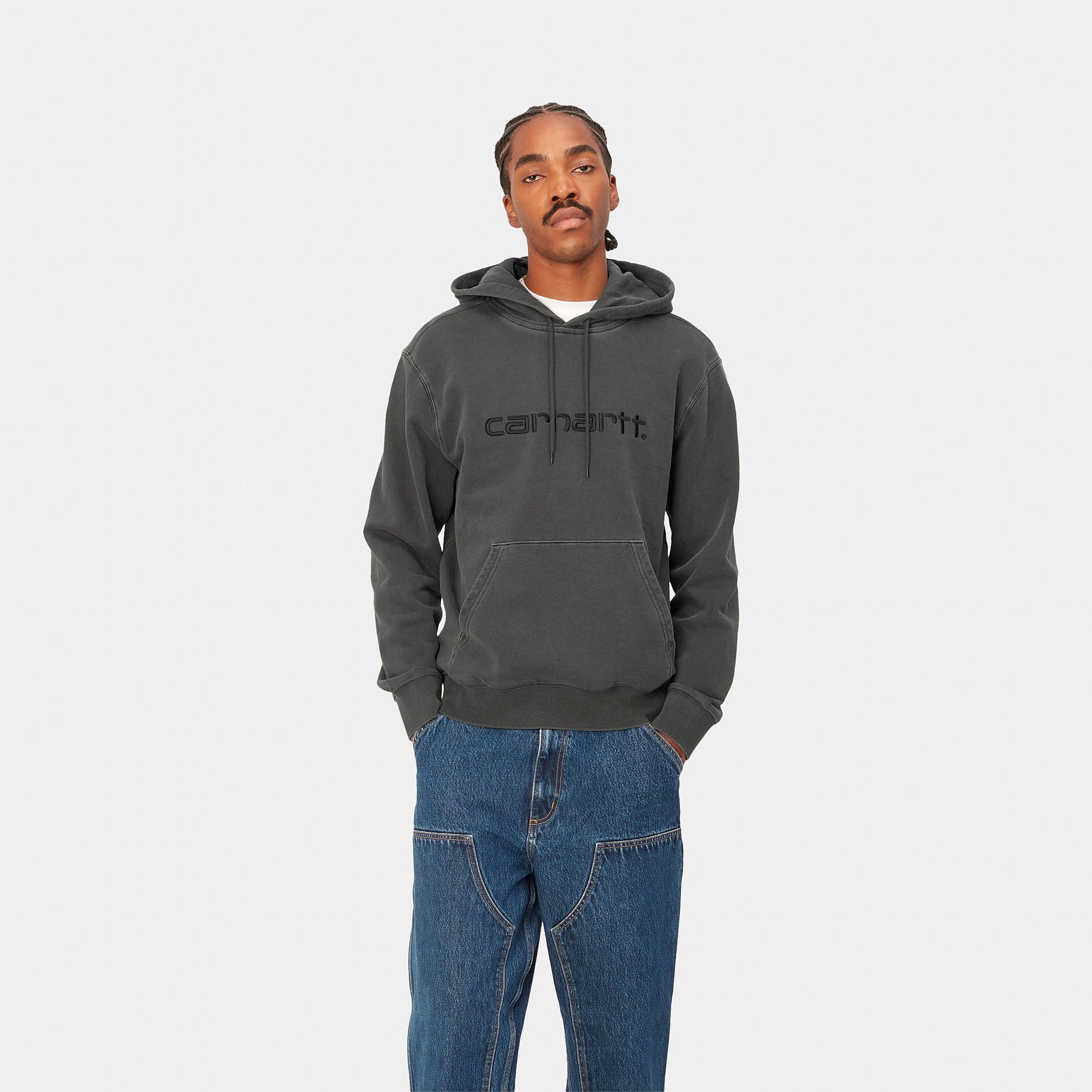 Carhartt WIP Hooded Duster Sweat (black) - Blue Mountain Store