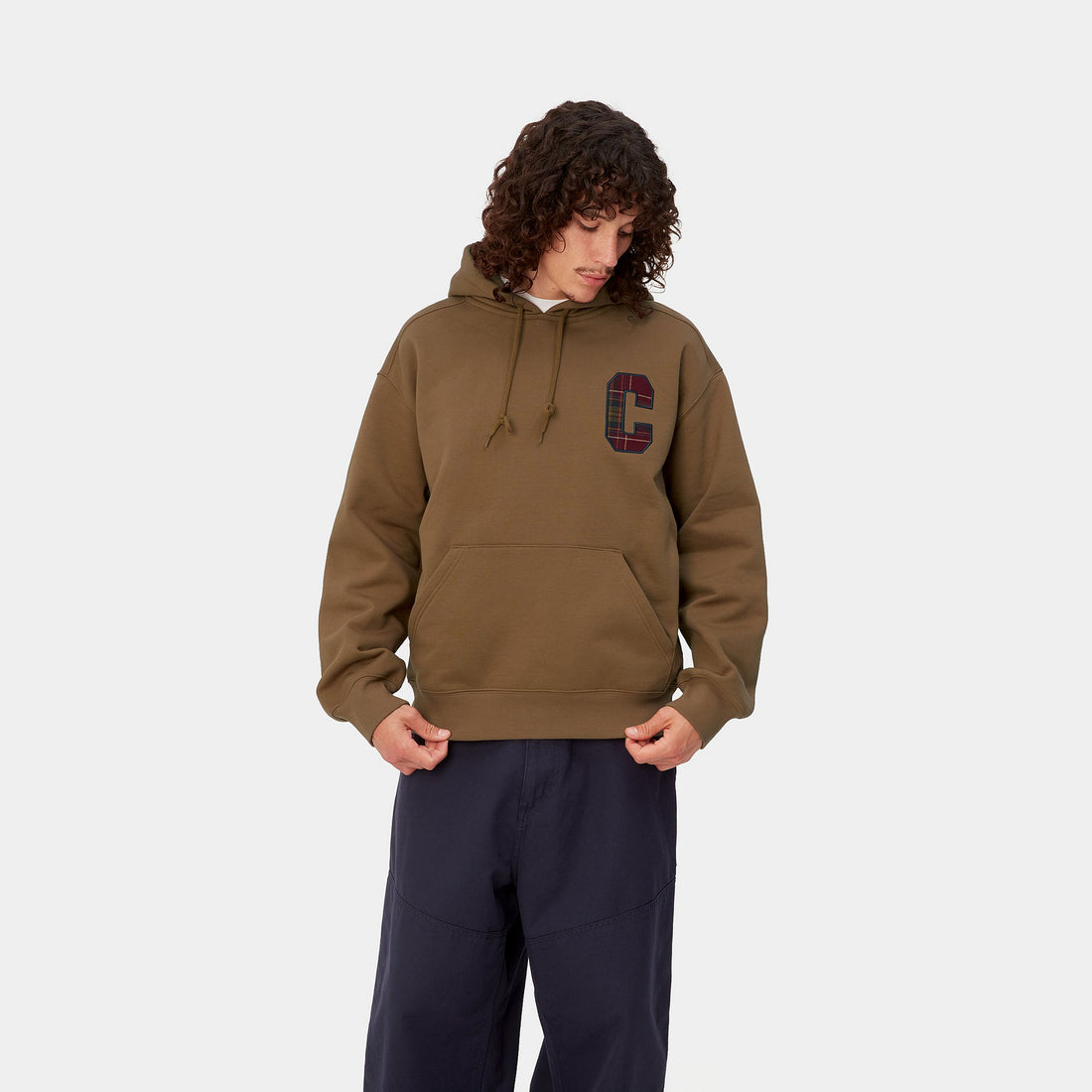 Carhartt WIP Hooded Wiles Sweat (hamilton brown) - Blue Mountain Store