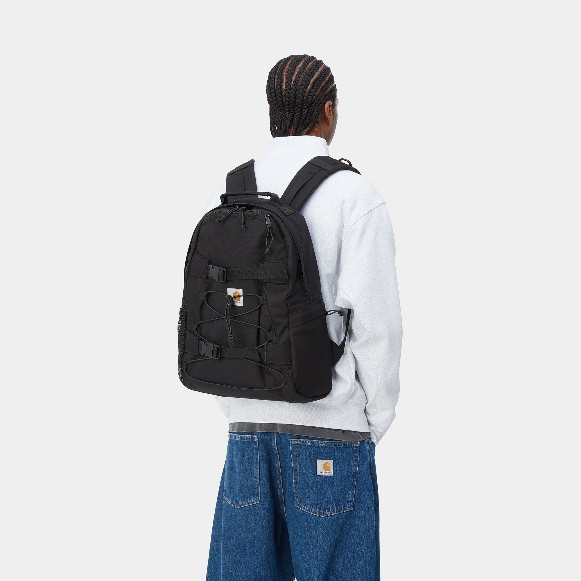 Carhartt WIP Kickflip Backpack Rucksack (black) - Blue Mountain Store