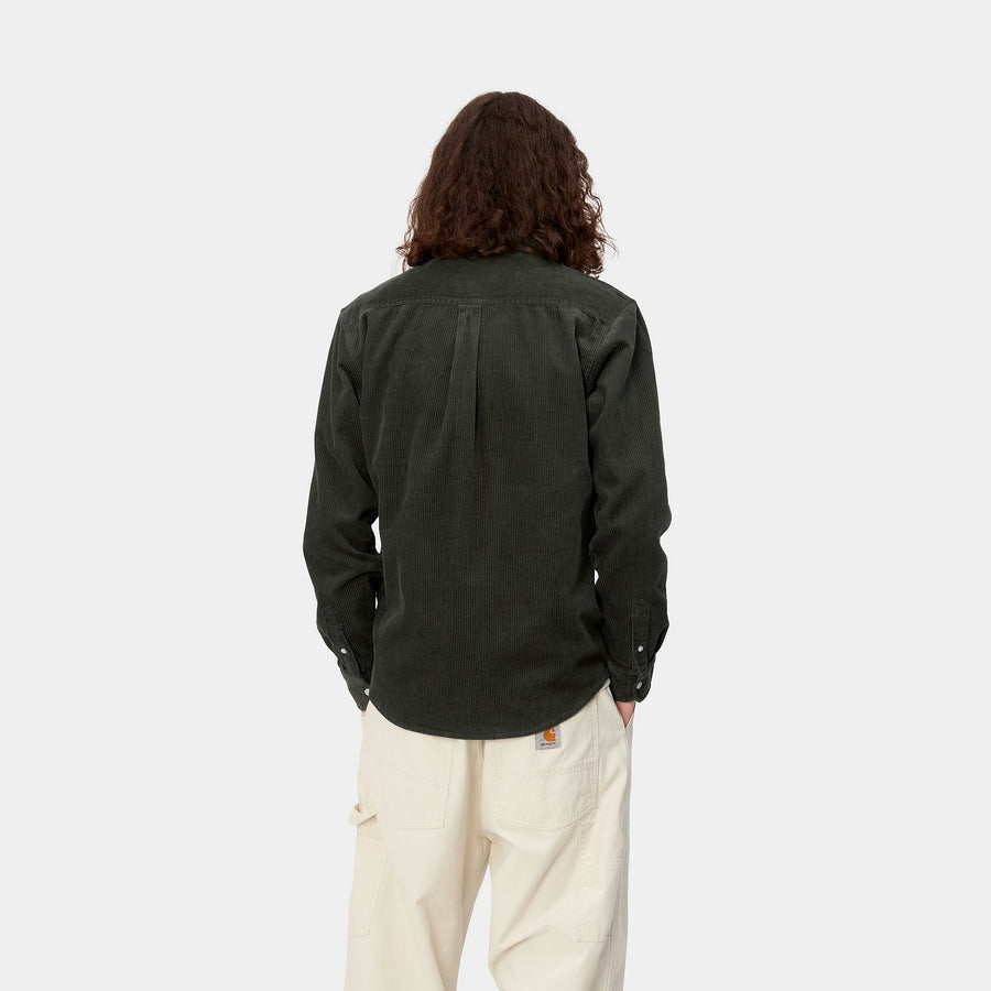 Carhartt WIP L/S Madison Cord Shirt (plant/wax) - Blue Mountain Store