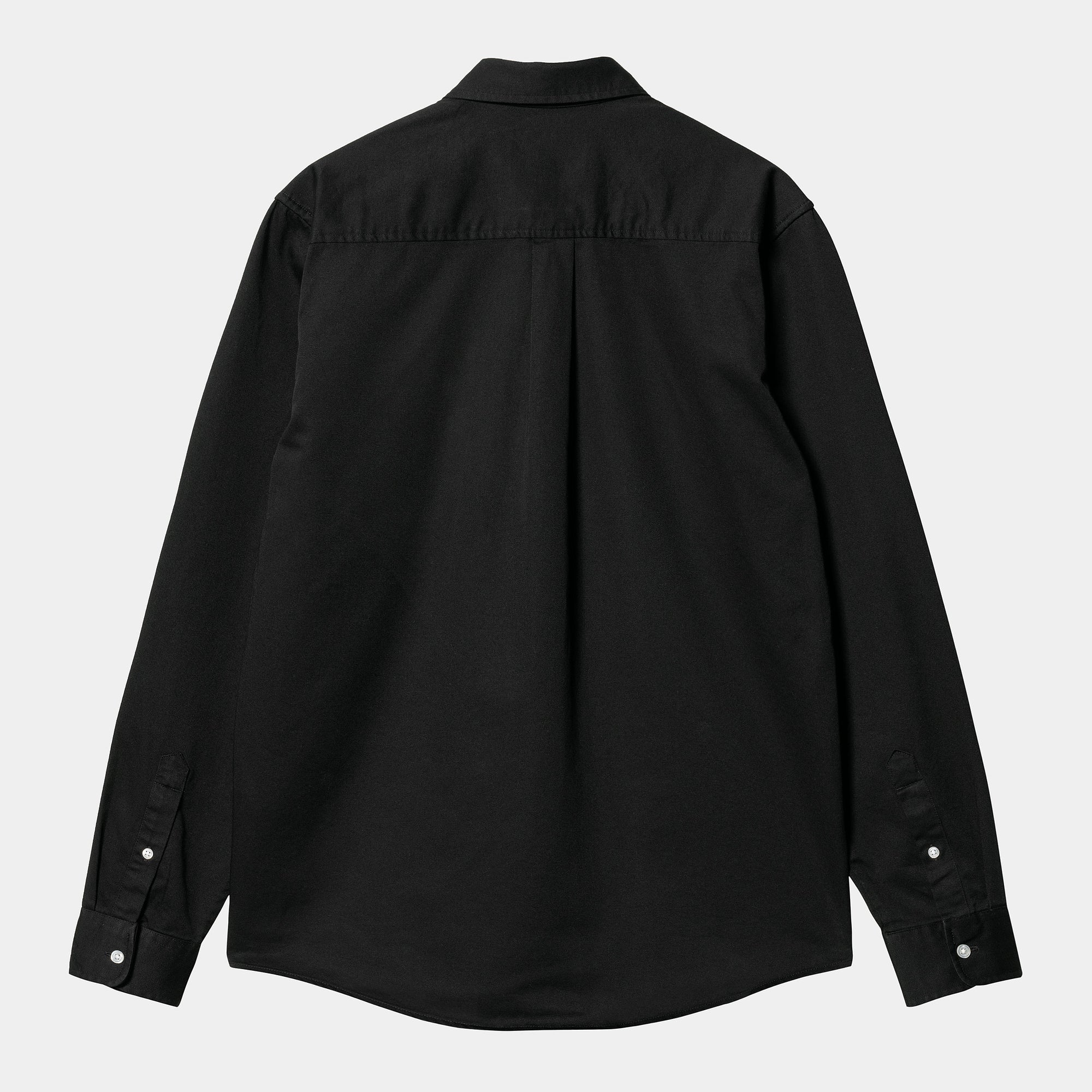 Carhartt WIP L/S Madison Shirt (black/wax) - Blue Mountain Store