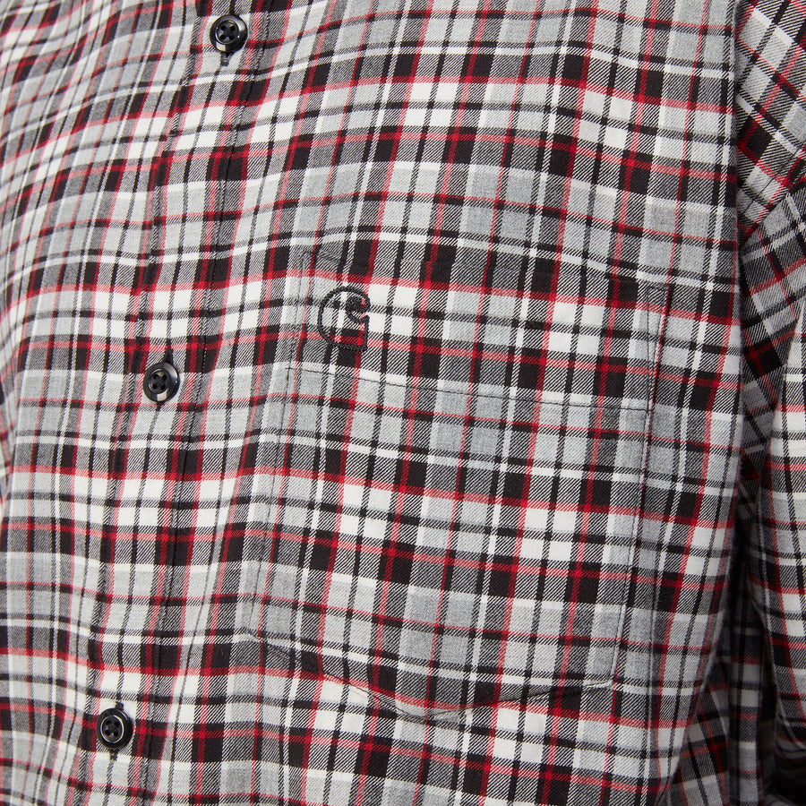 Carhartt WIP L/S Yuma Shirt (yuma check/grey heater) - Blue Mountain Store