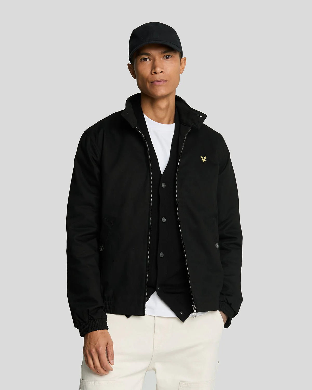 Lyle & Scott Harrington Jacket (black) - Blue Mountain Store
