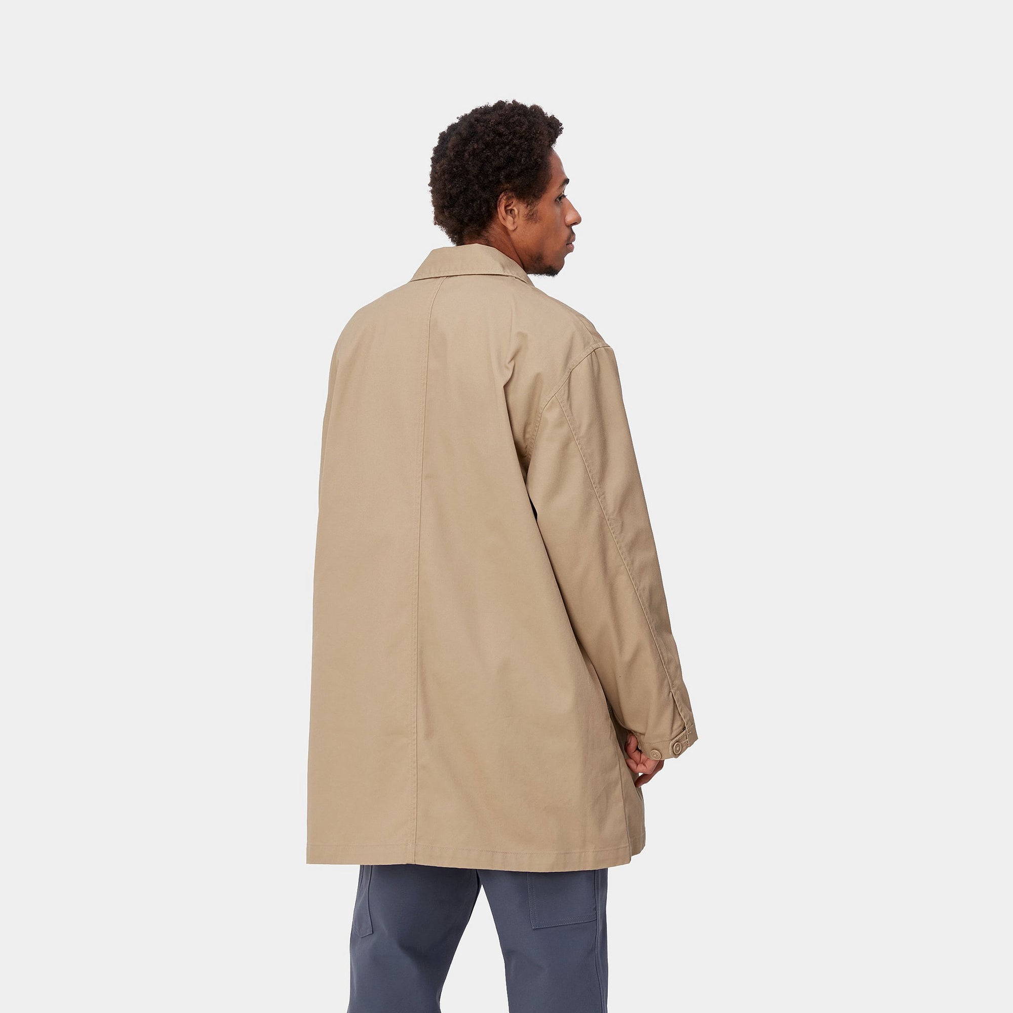 Carhartt WIP Newhaven Coat (sable/rinsed) - Blue Mountain Store