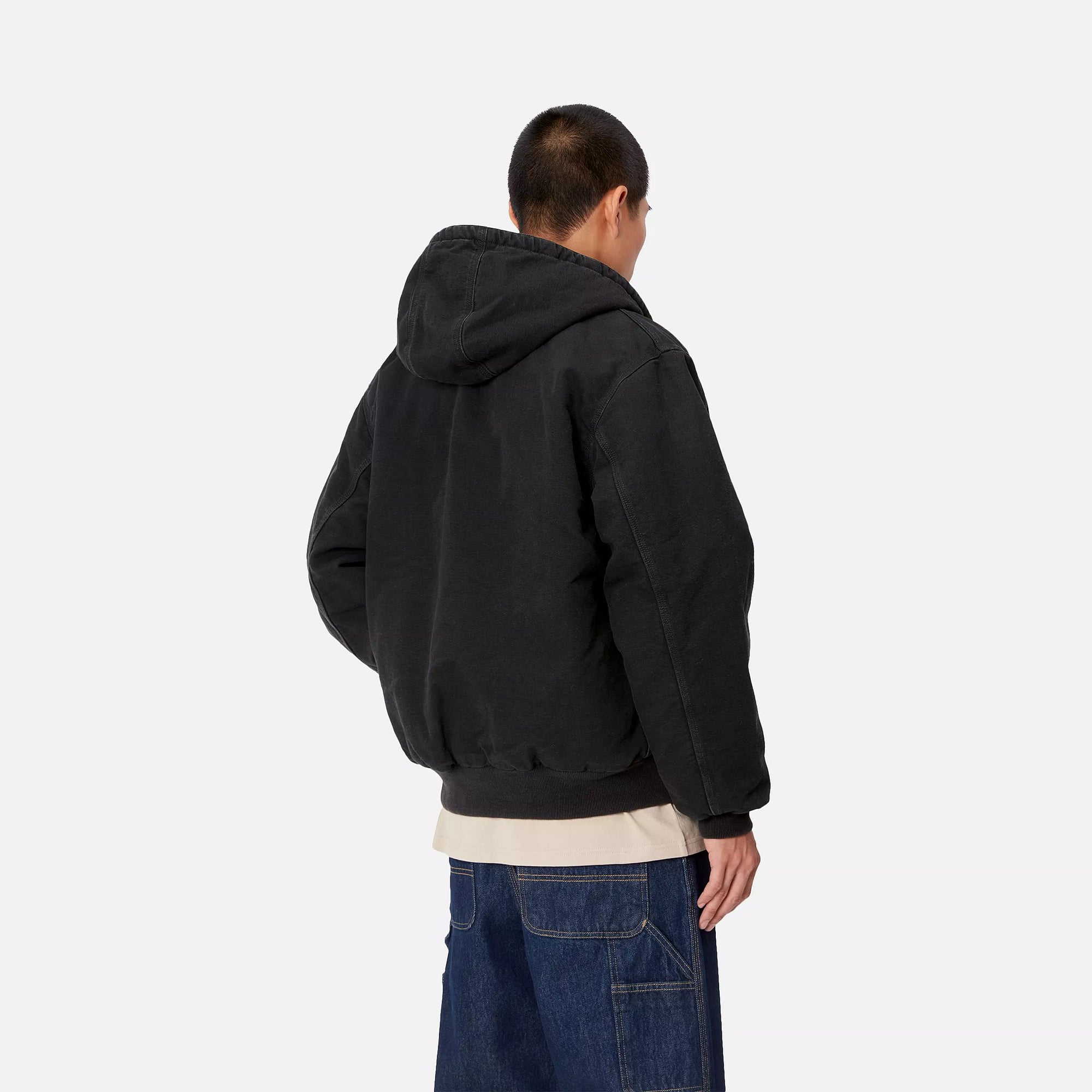 Carhartt WIP OG Active Jacket (Black aged canvas) - Blue Mountain Store