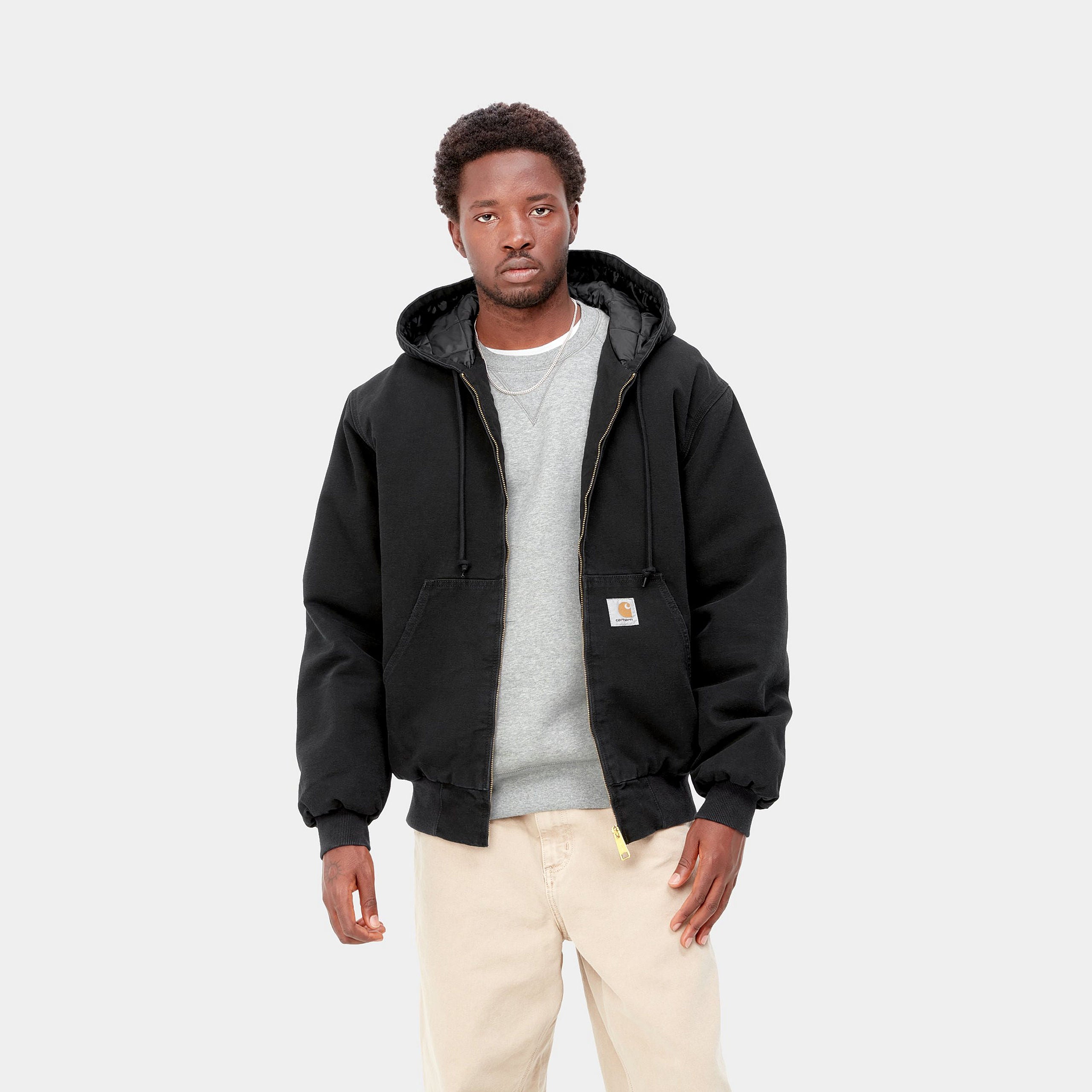 Carhartt active jacket clearance black