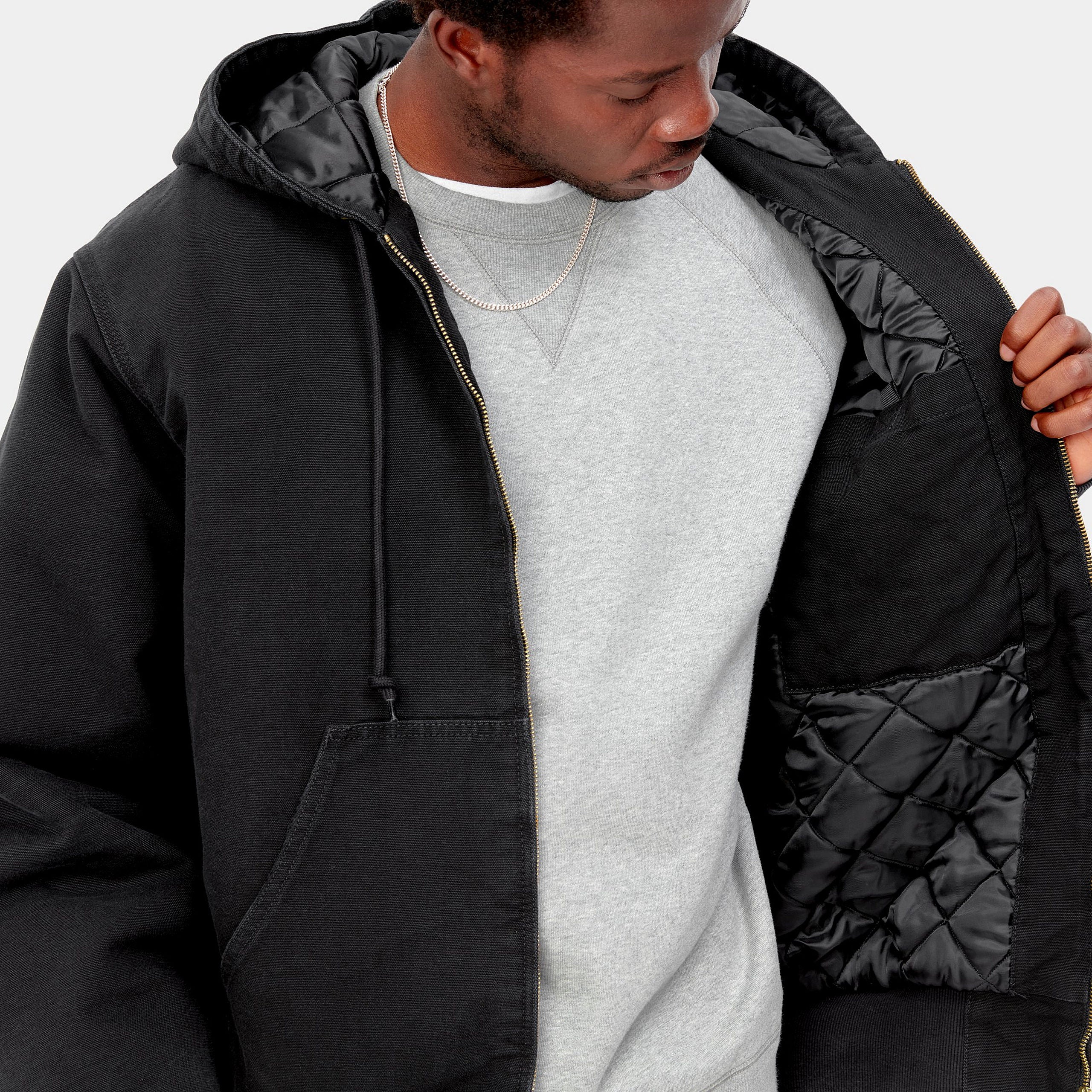 Carhartt WIP OG Active Jacket (black) - Blue Mountain Store