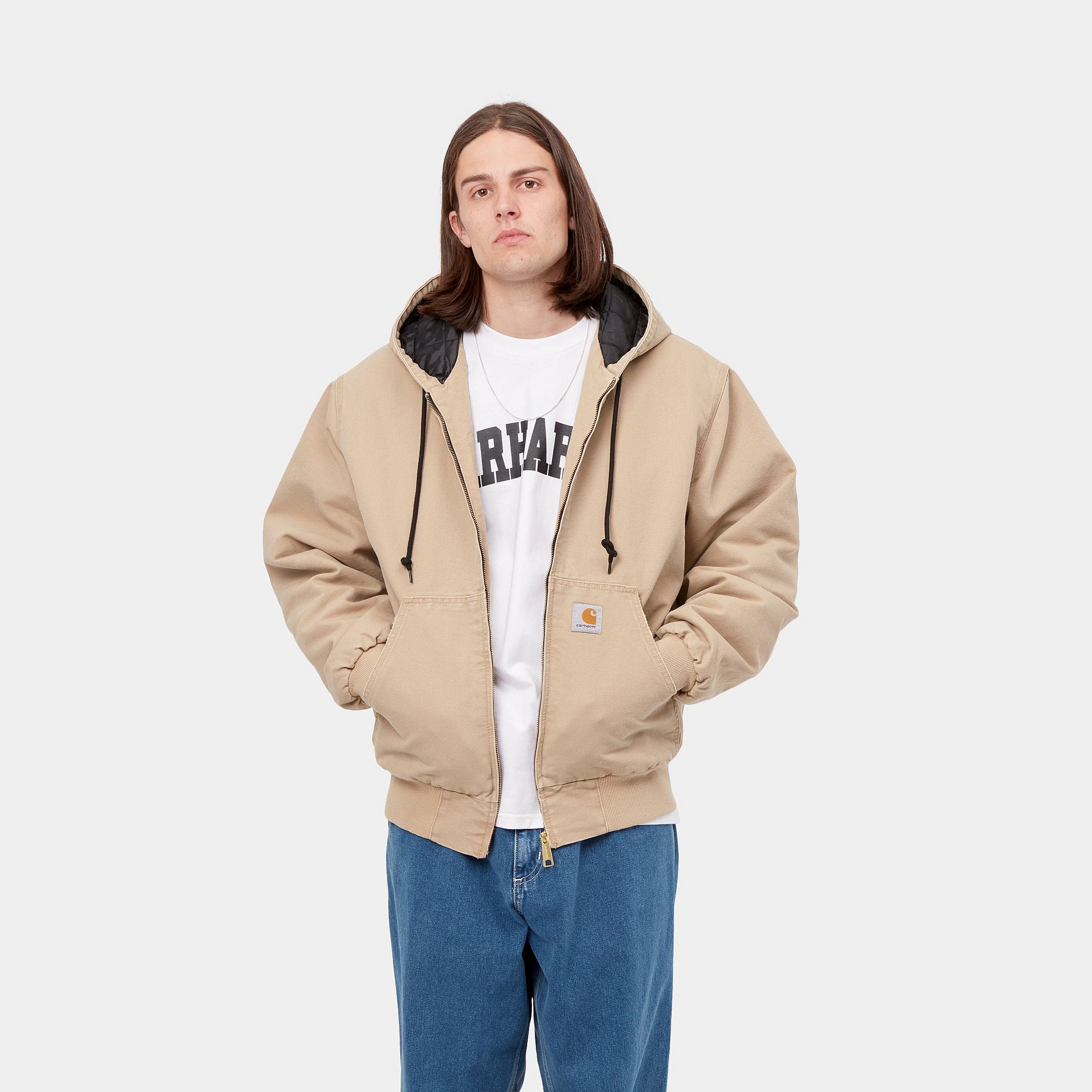 Carhartt WIP OG Active Jacket (dusty H brown) - Blue Mountain Store