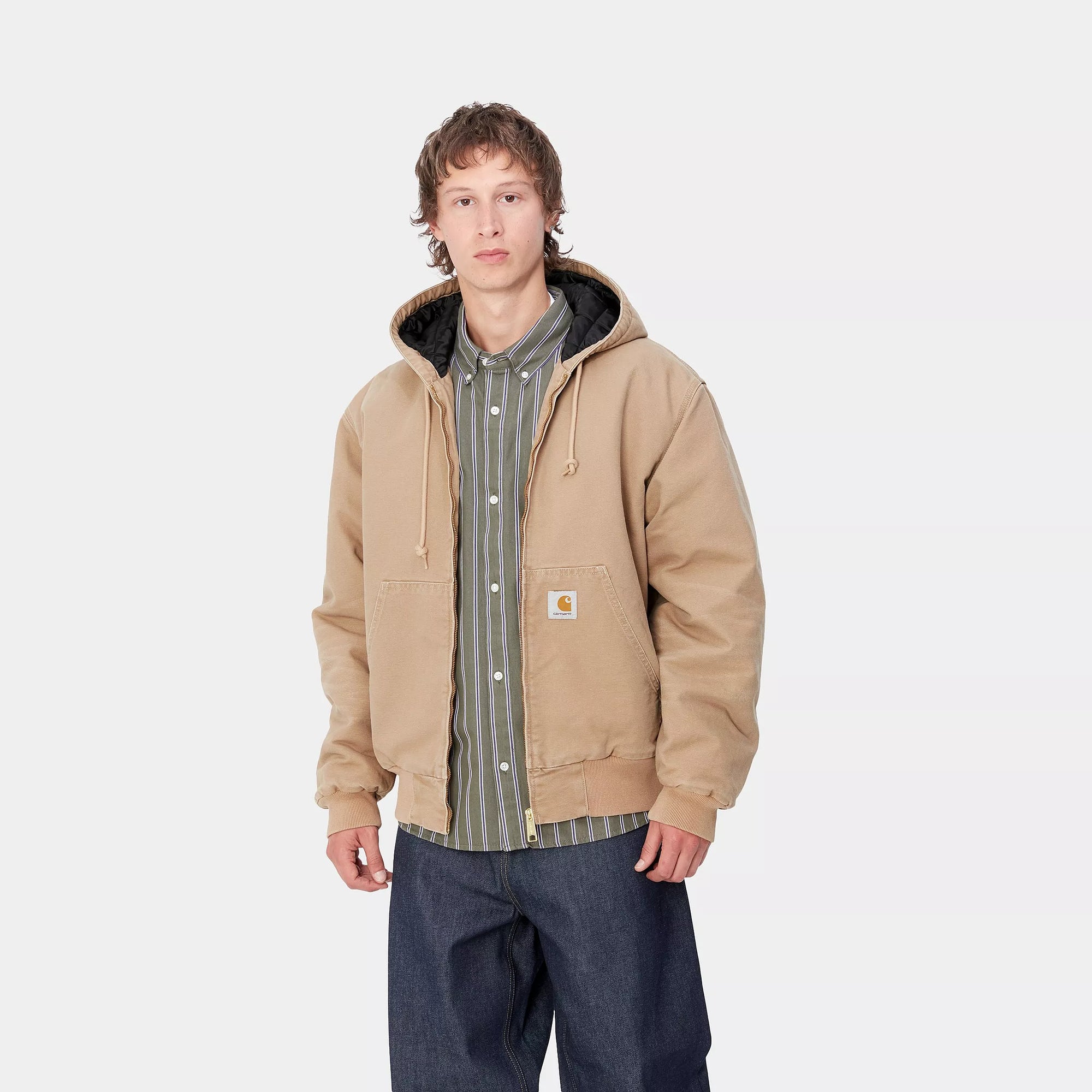Carhartt WIP OG Active Jacket (Peanut aged canvas) - Blue Mountain Store