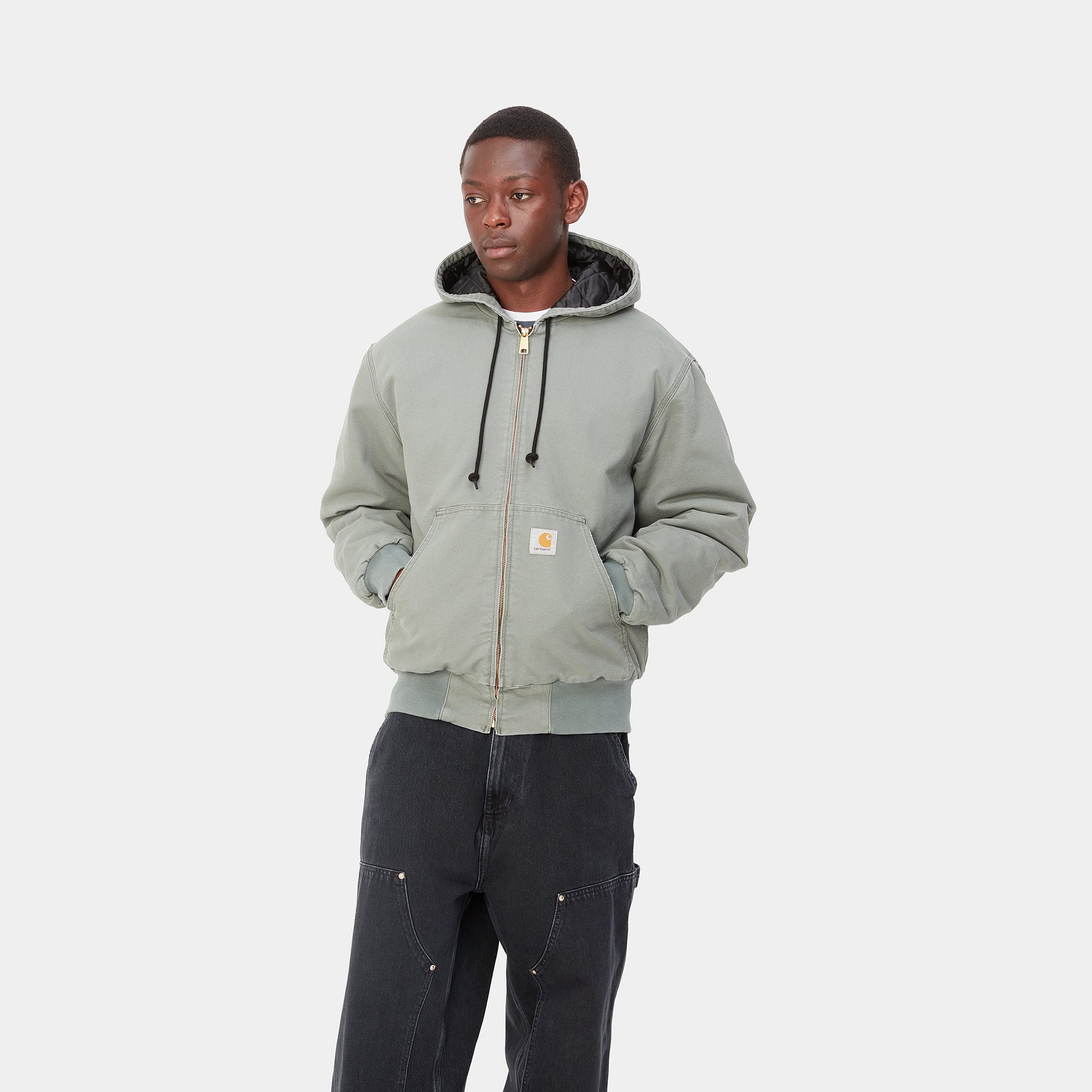 Carhartt WIP OG Active Jacket (smoke green) - Blue Mountain Store