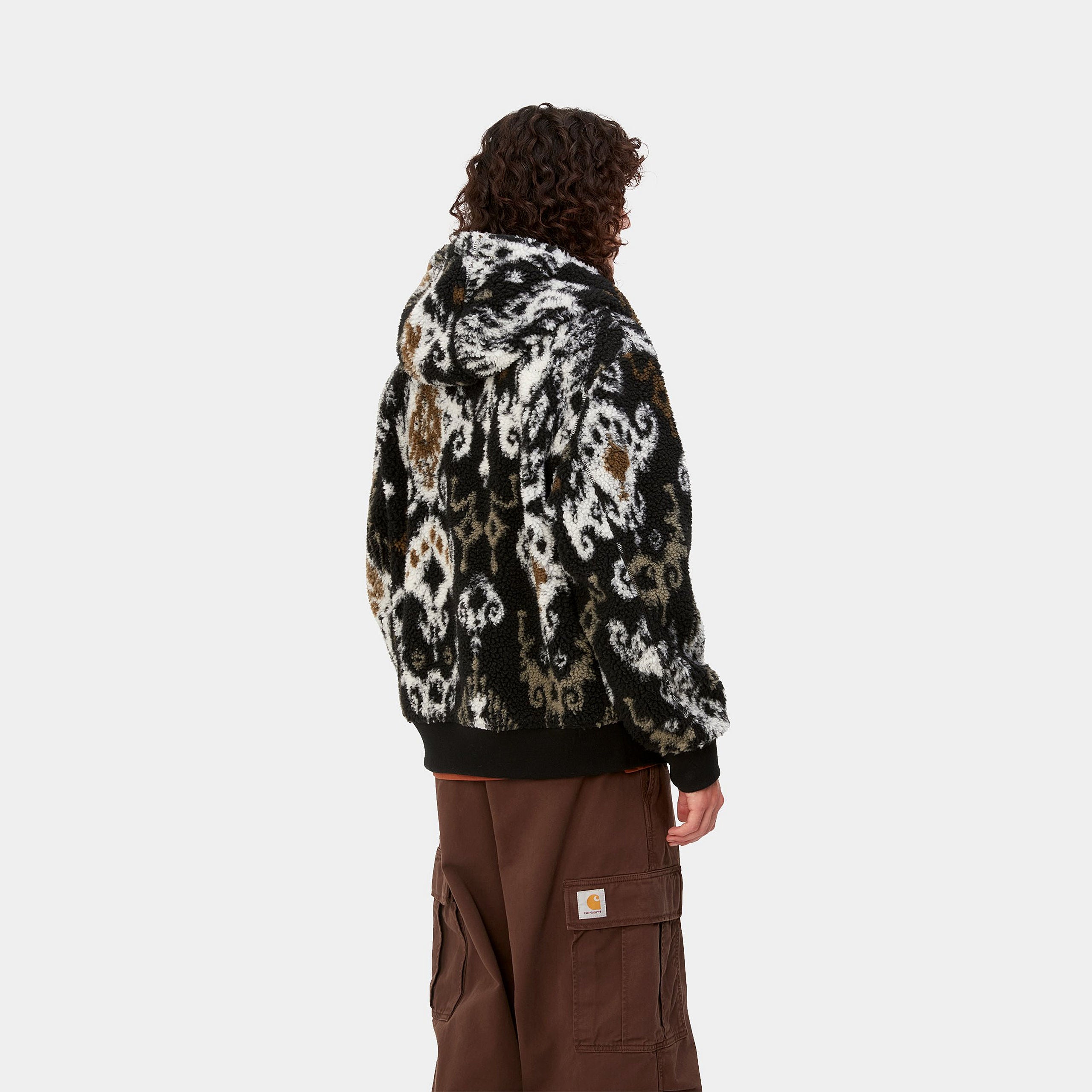 Carhartt WIP OG Active Liner (baru jacquard black) - Blue Mountain Store