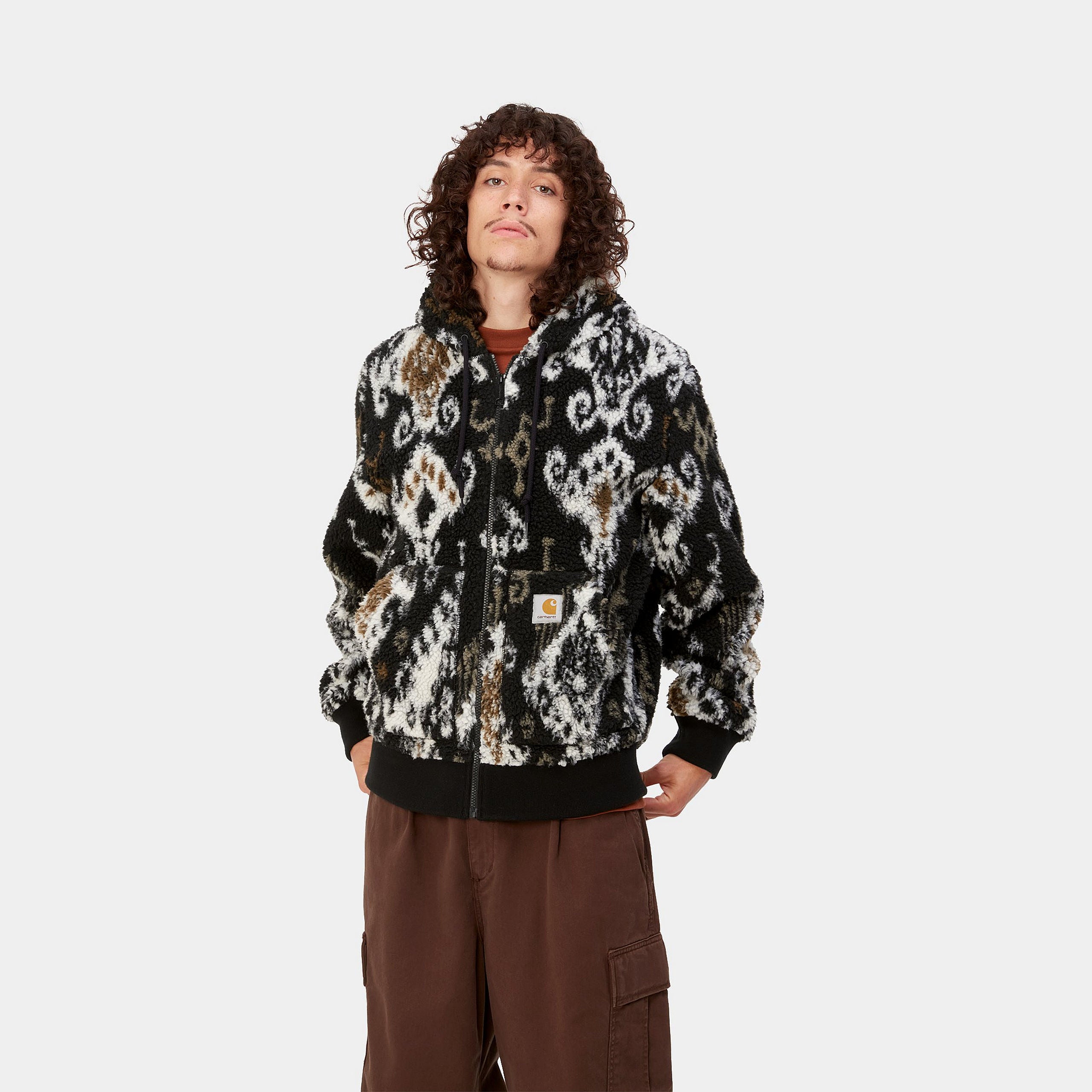 Carhartt WIP OG Active Liner (baru jacquard black) - Blue Mountain Store
