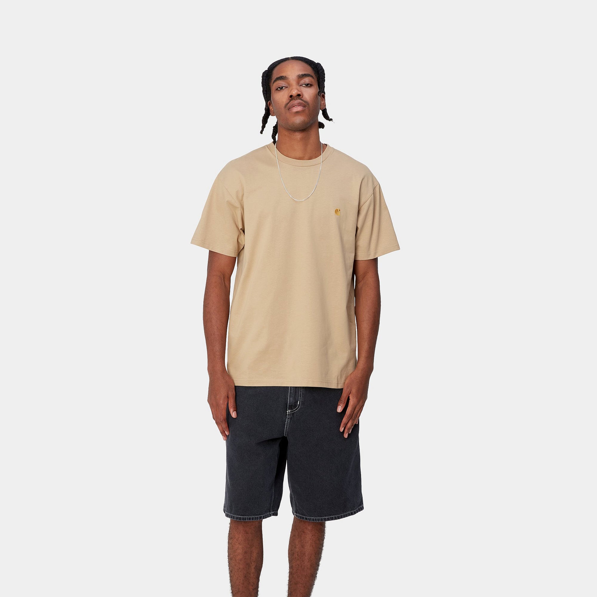 Carhartt WIP S/S Chase T-Shirt (sable/gold) - Blue Mountain Store