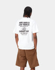 Carhartt WIP S/S Less Troubles T-Shirt (white/black) - Blue Mountain Store