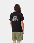 Carhartt WIP S/S Night Night T-Shirt (black/green) - Blue Mountain Store