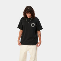 Carhartt WIP S/S Work Varsity T-Shirt (black/wax) - Blue Mountain Store