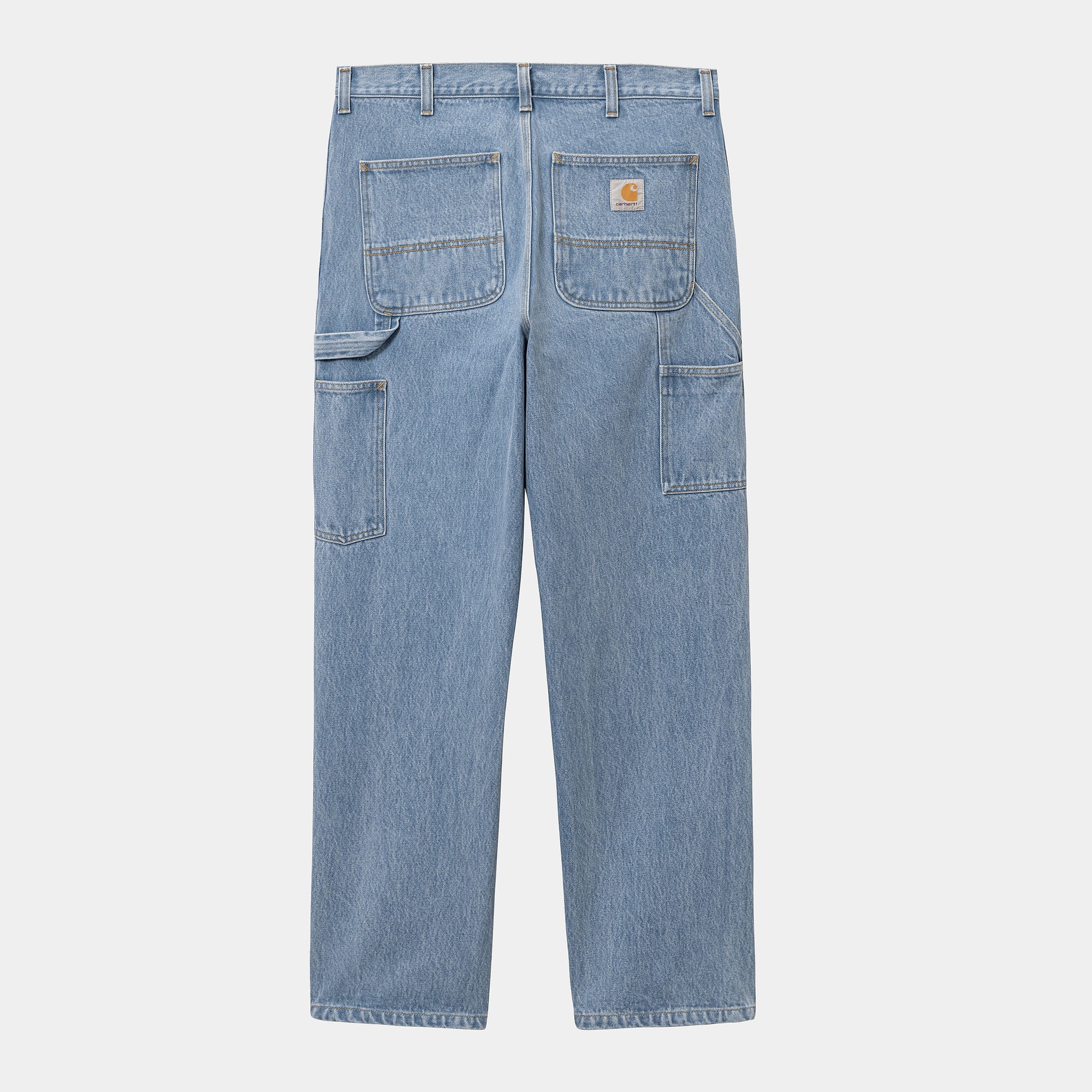 Carhartt WIP Single Knee Pant (Blue stone bleached) - Blue Mountain Store