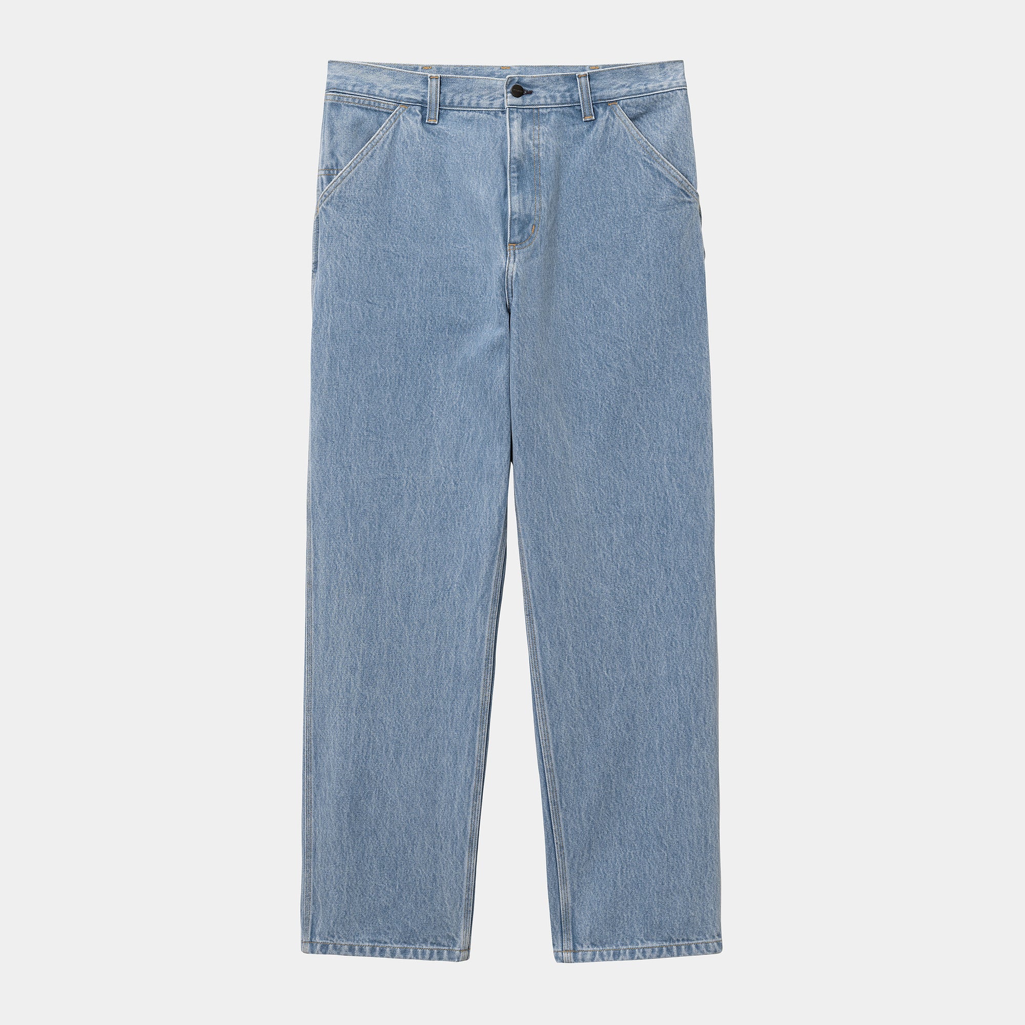 Carhartt WIP Single Knee Pant (Blue stone bleached) - Blue Mountain Store