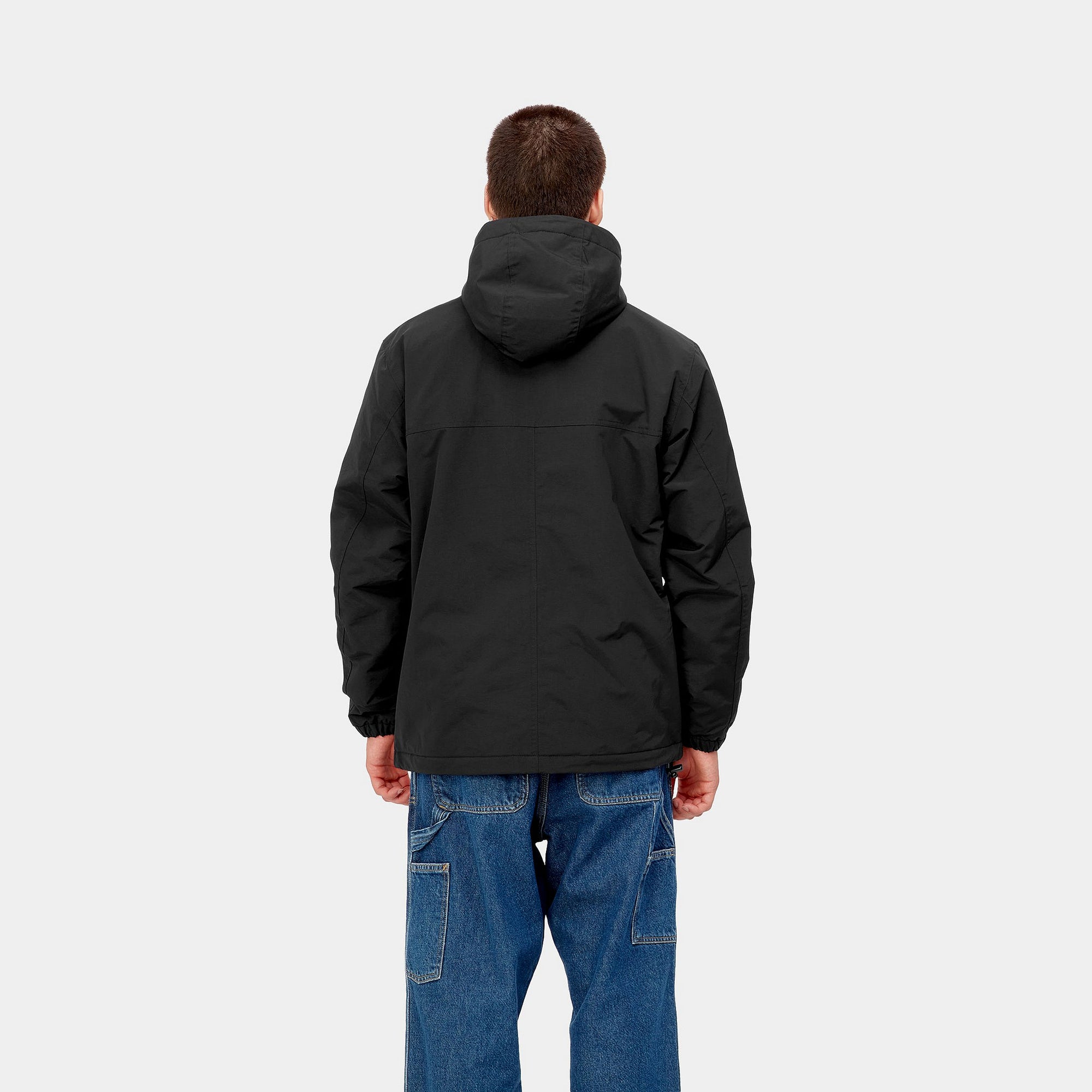 Carhartt WIP Windbreaker Pullover (Winter) (black) - Blue Mountain Store