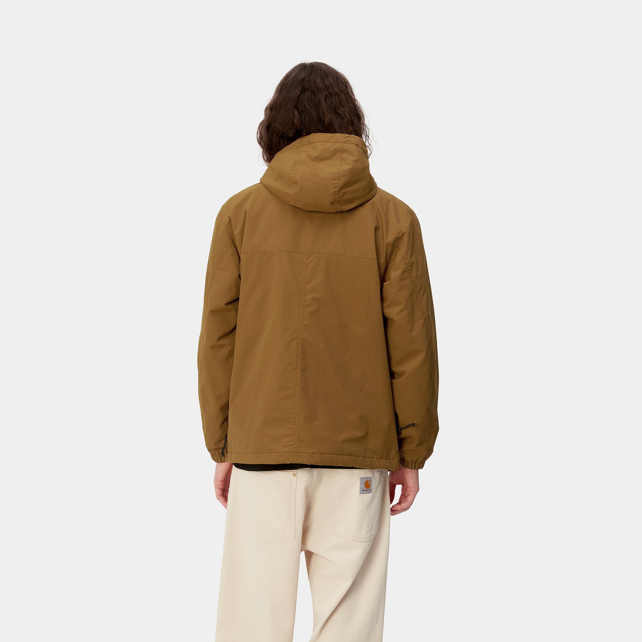Carhartt WIP Windbreaker Pullover (Winter) (deep hamilton brown) - Blue Mountain Store