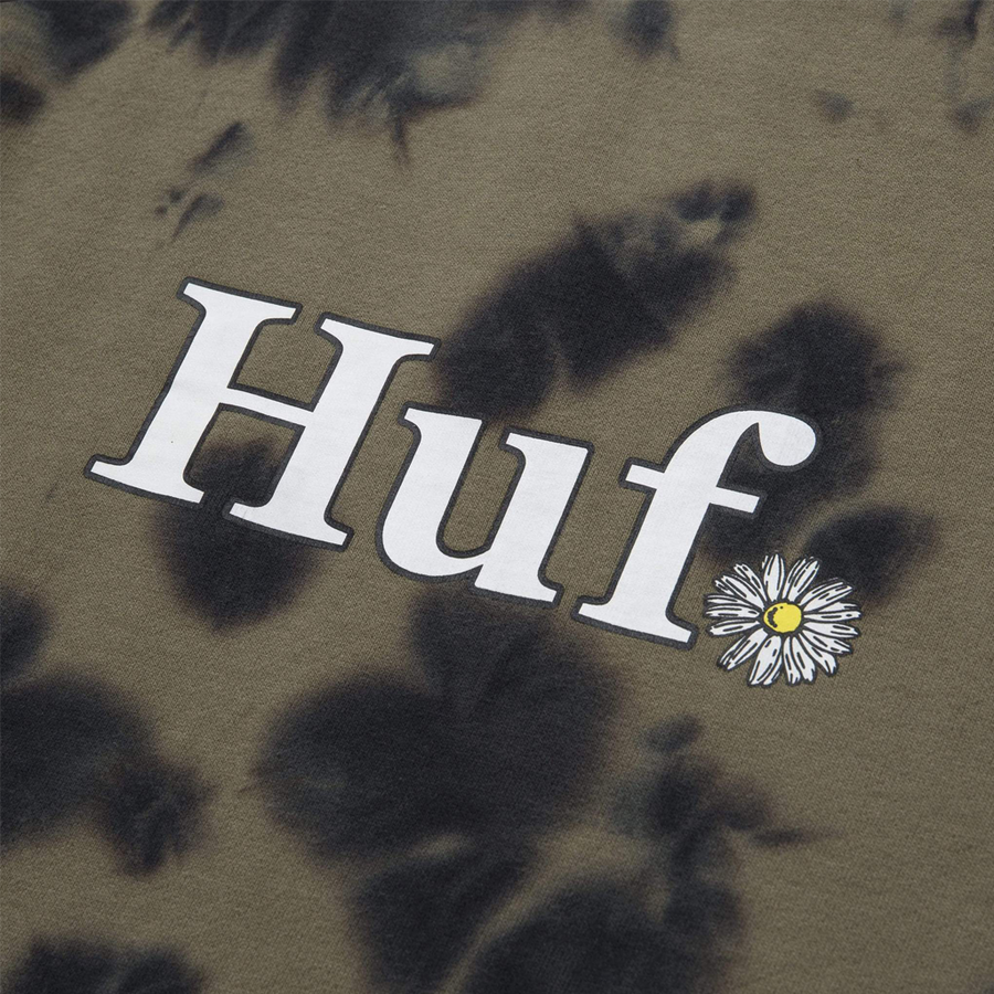 HUF In Bloom Pullover (olive) - Blue Mountain Store