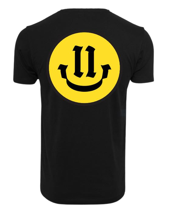 BMS "11 Jahre" Smiley Tee (black) - Blue Mountain Store