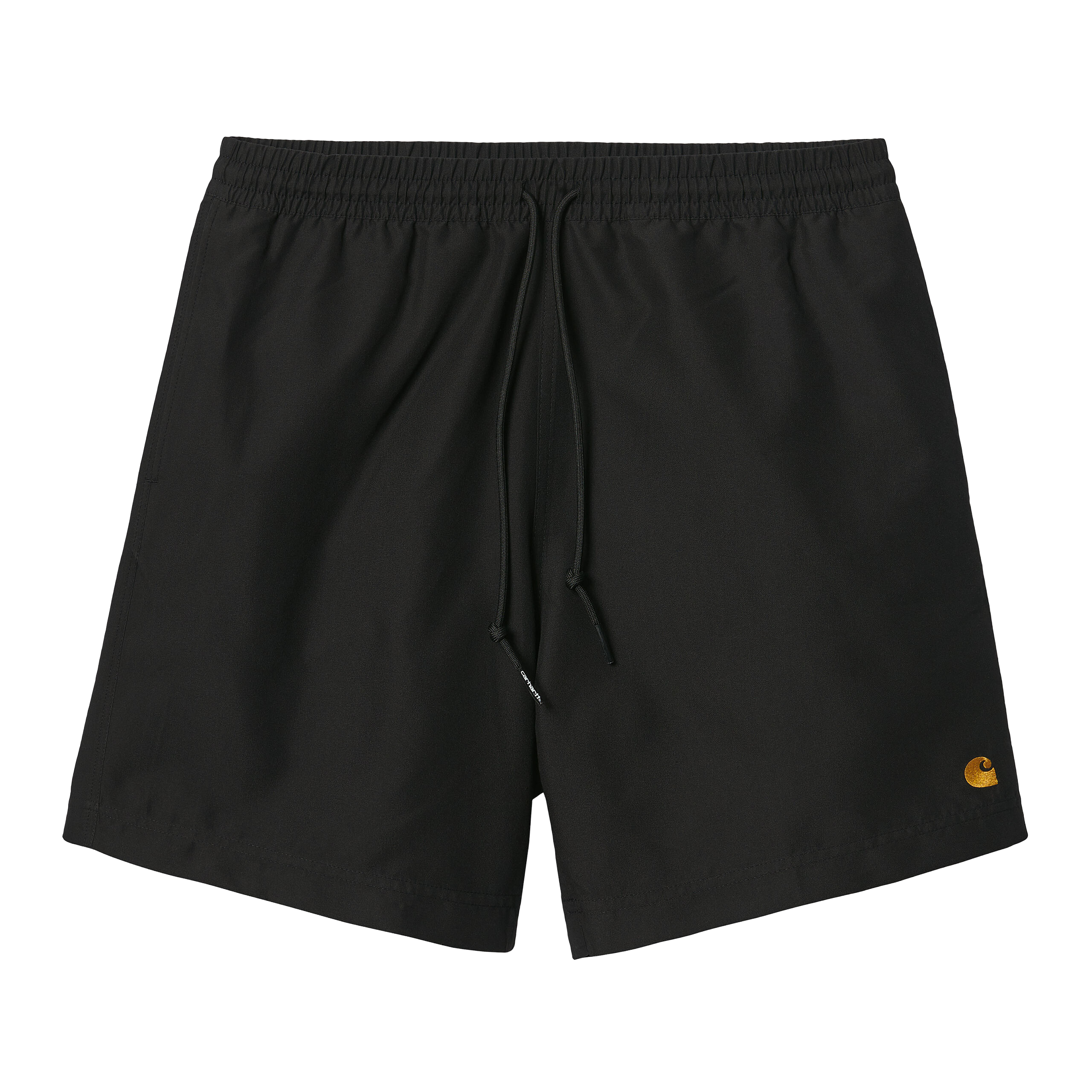 Carhartt WIP Chase Swim Trunk (black/gold) - Blue Mountain Store