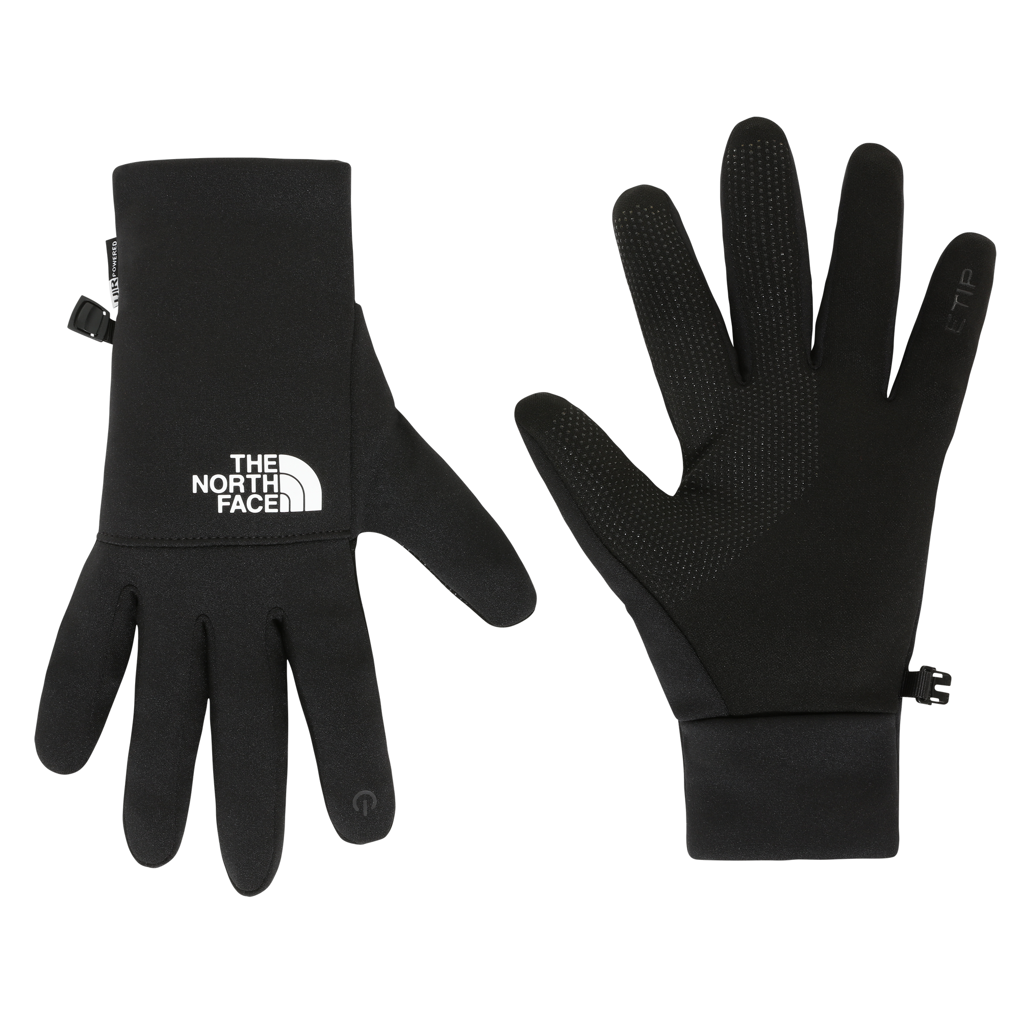 The North Face Etip Recycled Glove (black/white) - Blue Mountain Store
