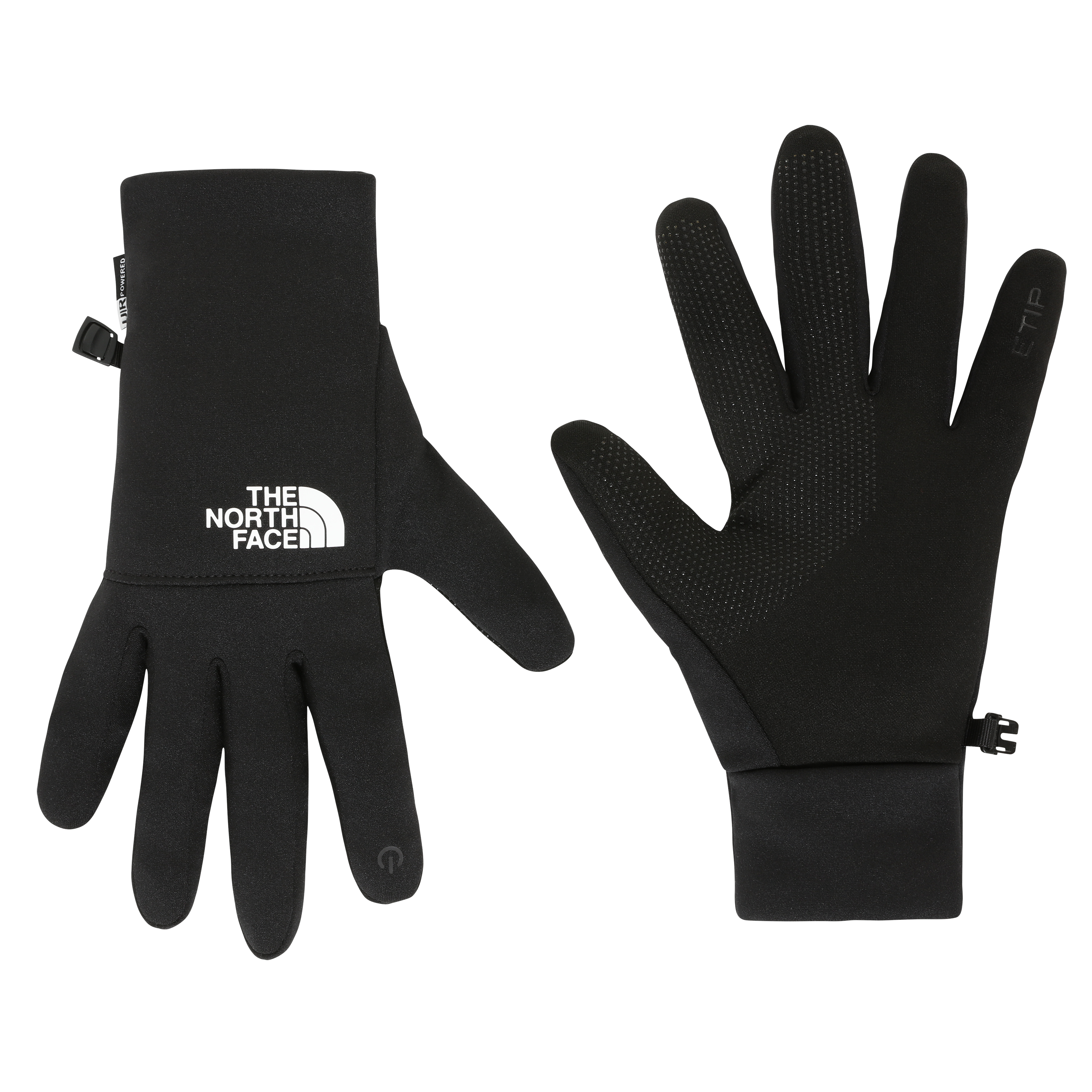 The North Face Etip Recycled Glove (black/white) - Blue Mountain Store