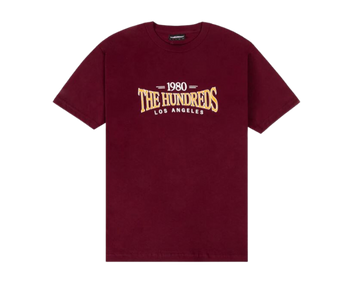 The Hundreds All Star T-Shirt (burgundy) - Blue Mountain Store