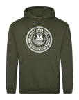 BMS "BAR" Hoodie (olive/white) - Blue Mountain Store