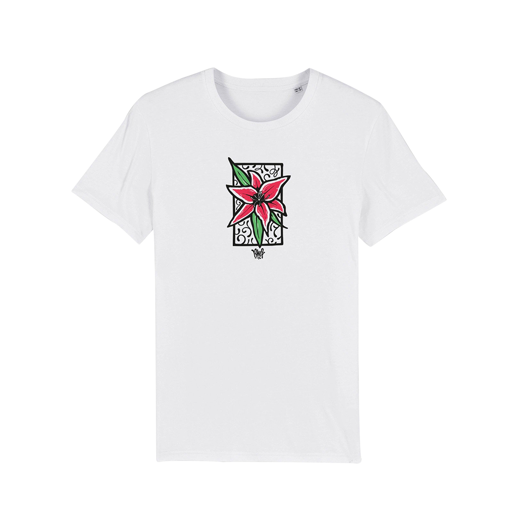 BMS Free "Lilien" Tee (white) - Blue Mountain Store