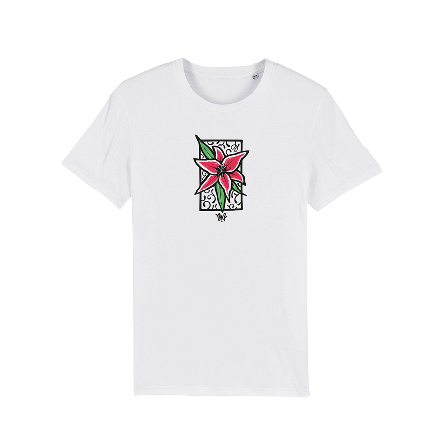 BMS Free "Lilien" Tee (white) - Blue Mountain Store