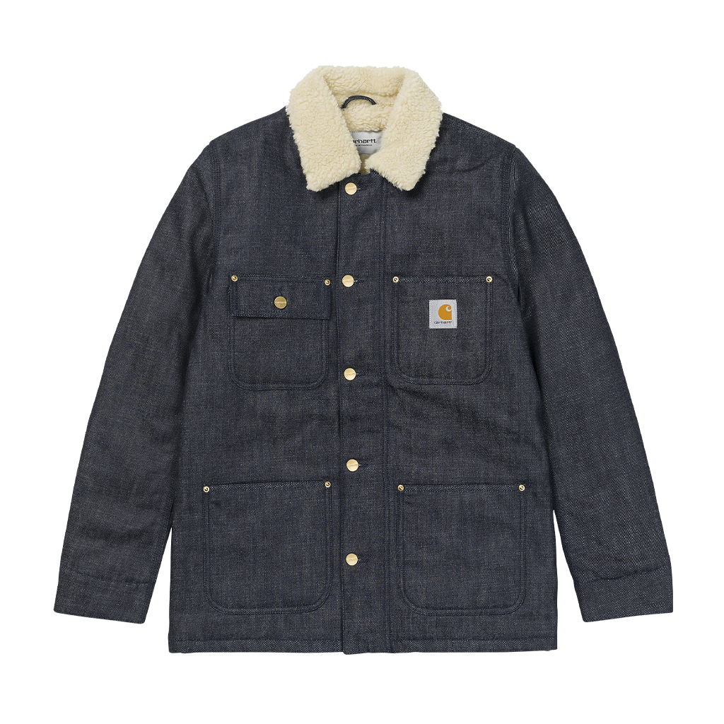 Carhartt WIP Fairmount Coat (blue rigid) - Blue Mountain Store
