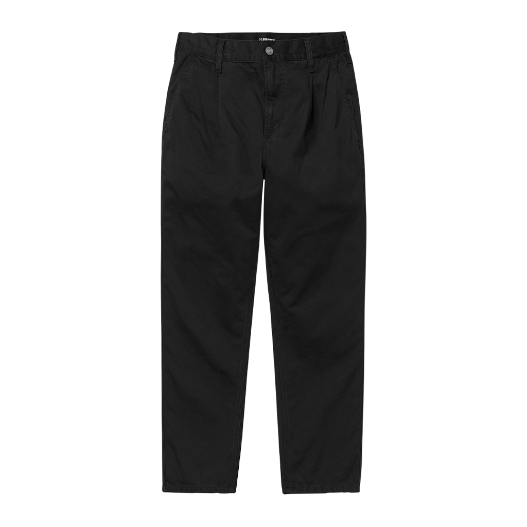 Carhartt WIP Abbott Pant (black stoned washed) - Blue Mountain Store
