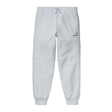 Carhartt WIP American Script Jogging Pant (ash heather) - Blue Mountain Store