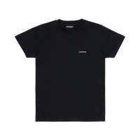 Carhartt WIP W S/S Typeface T-Shirt (black/white) - Blue Mountain Store