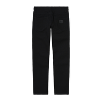 Carhartt WIP Klondike Pant (black rinsed) - Blue Mountain Store