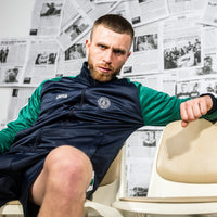 Unfair Athletics Two Side Tracktop (navy/green) - Blue Mountain Store