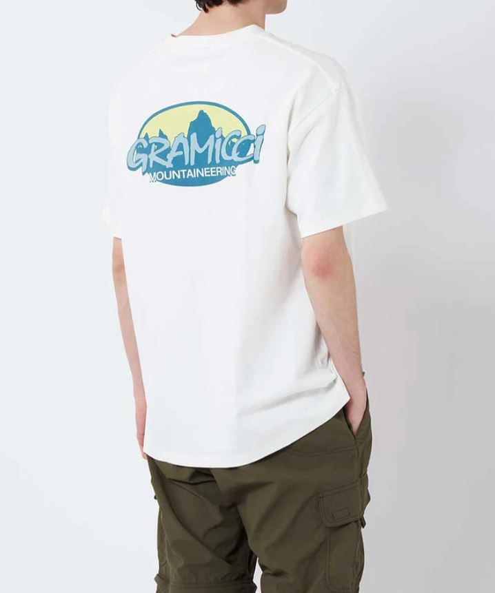 Gramicci Summit Tee (white) - Blue Mountain Store