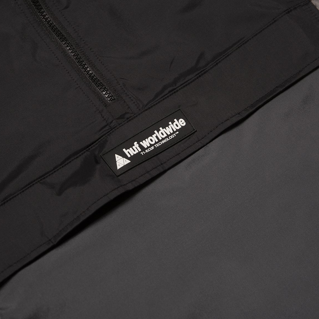 Huf Wave Anorak Jacke (black) - Blue Mountain Store